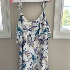 Floral mini dress